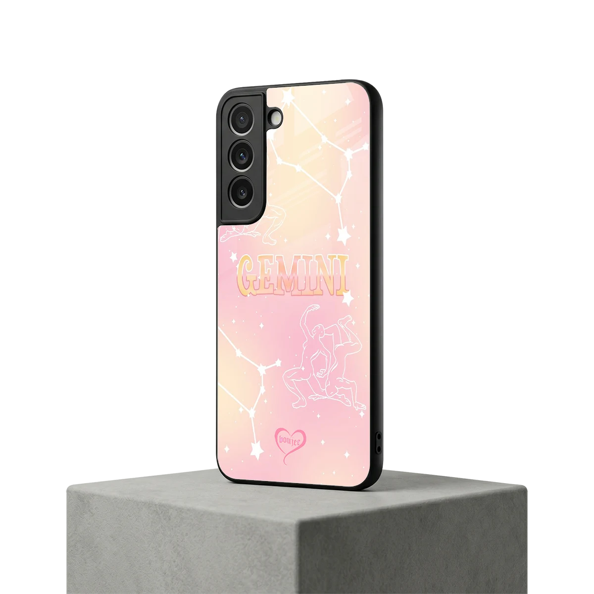 Gemini Aura samsung galaxy s22 mobile cover | shockproof glass phone case