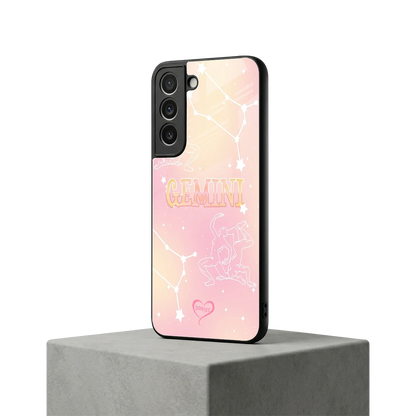 Gemini Aura samsung galaxy s22 mobile cover | shockproof glass phone case