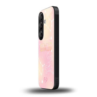 Gemini Aura samsung galaxy s24 mobile cover | shockproof glass phone case