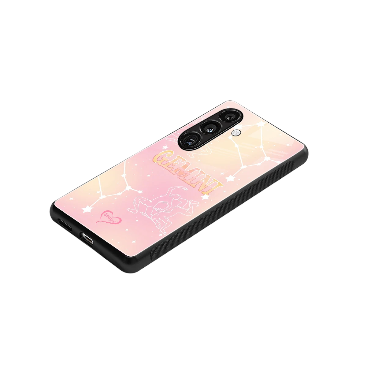 Gemini Aura stylish phone case for samsung galaxy s24 | glossy glass and slim fit