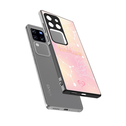 Gemini Aura sleekvivo v30 pro cover with tempered glass back and TPU edges