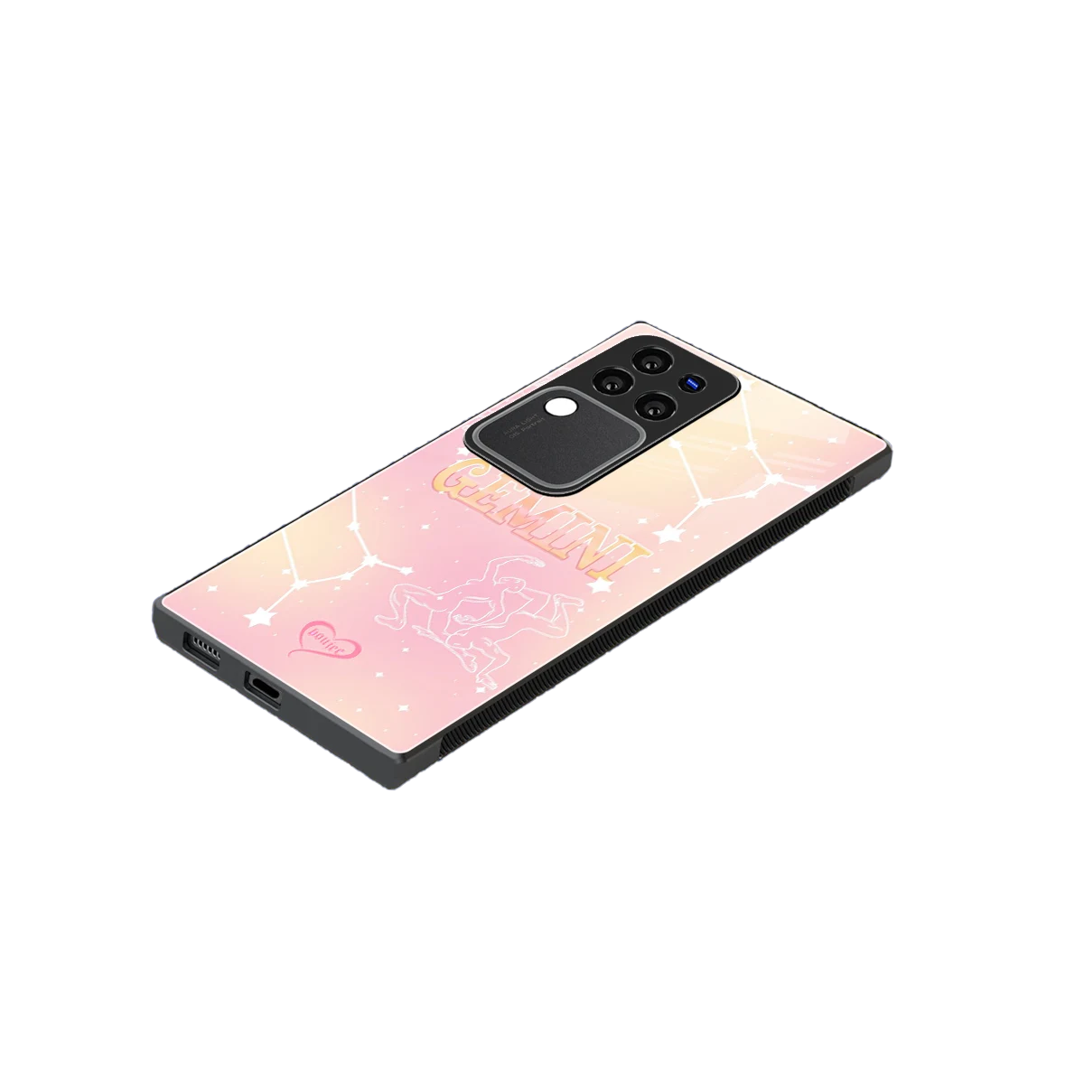 Gemini Aura stylish phone case forvivo v30 pro | glossy glass and slim fit