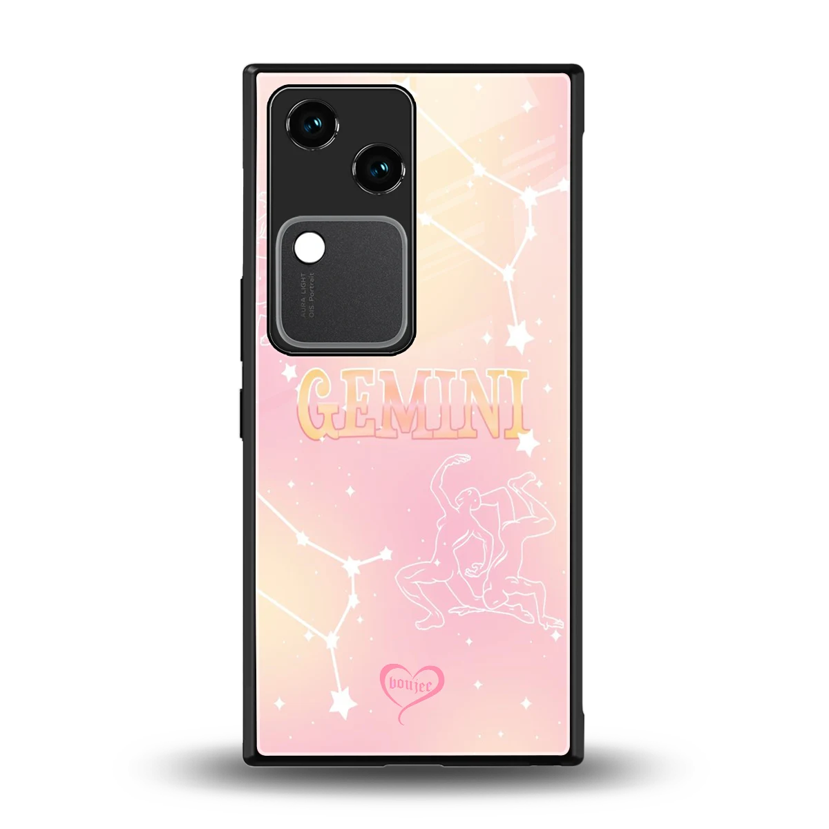Gemini Aura back phone cover | glass case for vivo v30