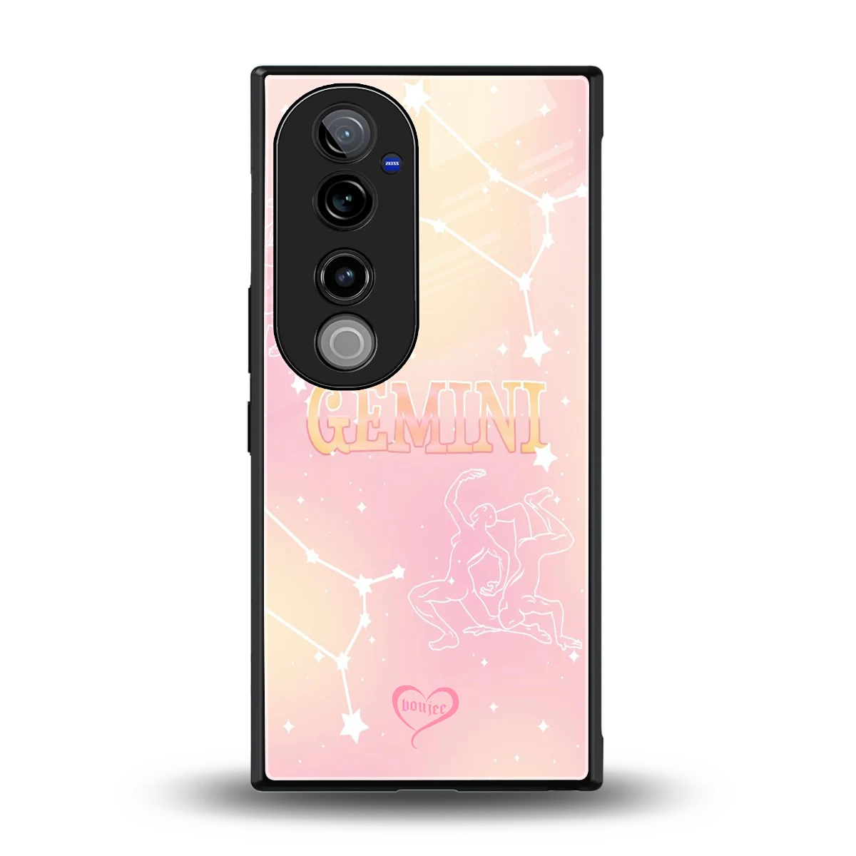 Gemini Aura back phone cover | glass case for vivo v40 pro