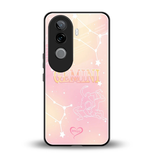 Gemini Aura back phone cover | glass case for vivo v40e