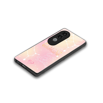 Gemini Aura stylish phone case for vivo v40e | glossy glass and slim fit