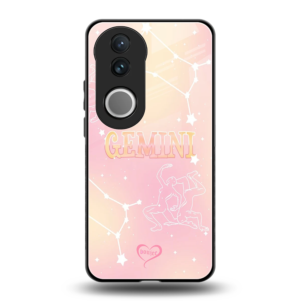 Gemini Aura back phone cover | glass case for vivo v50