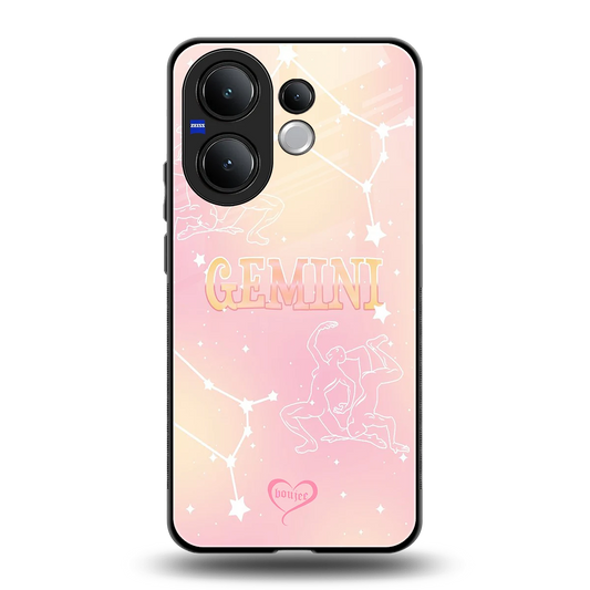 Gemini Aura back phone cover | glass case for vivo v60