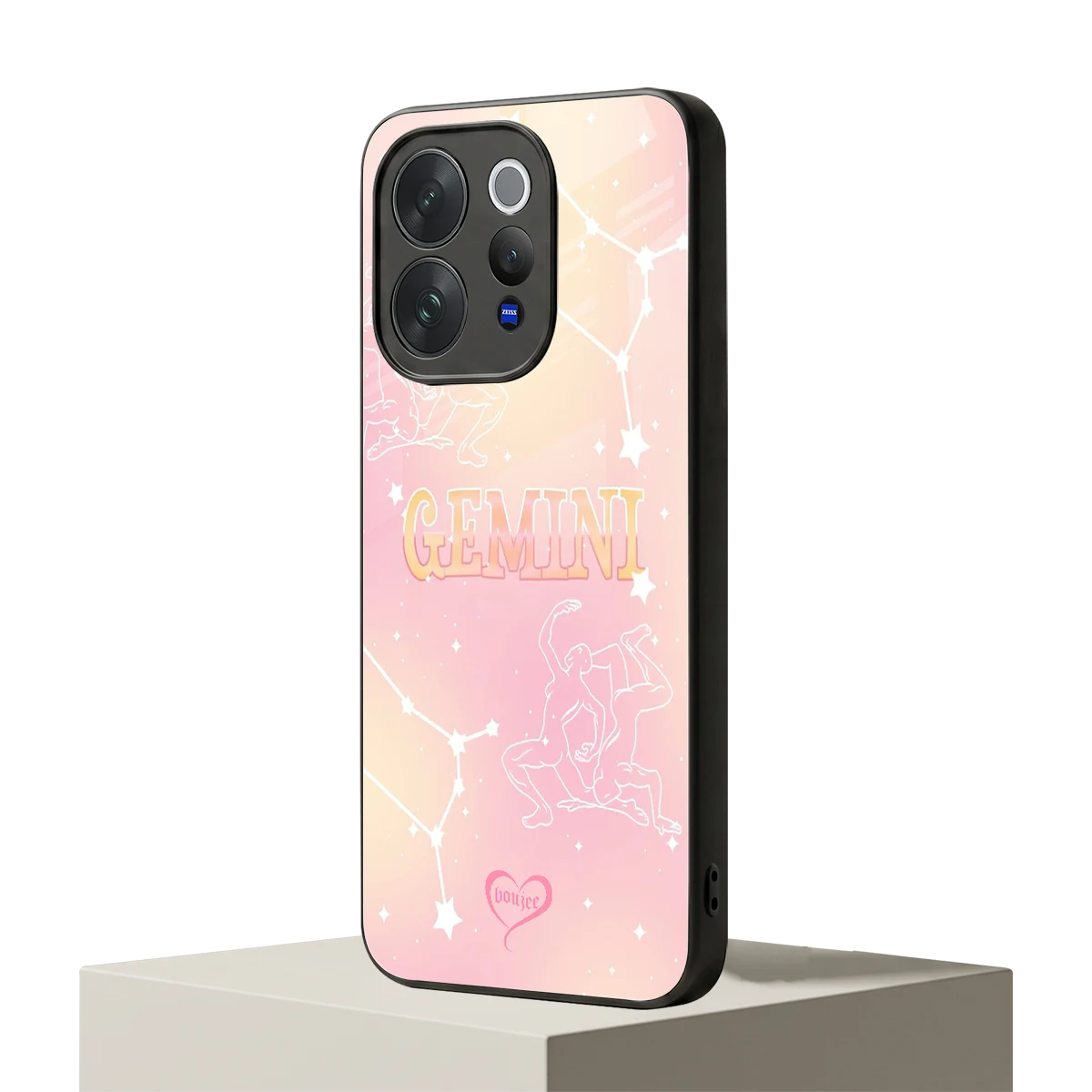 Gemini Aura vivo v70 mobile cover | shockproof glass phone case