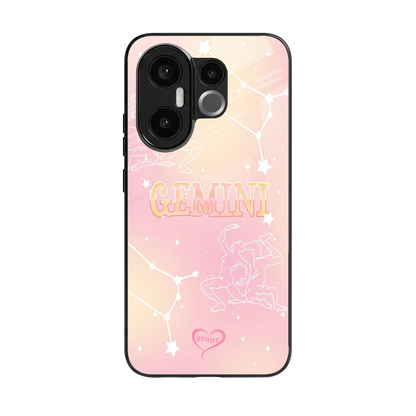 Gemini Aura back phone cover | glass case for vivo x200 fe
