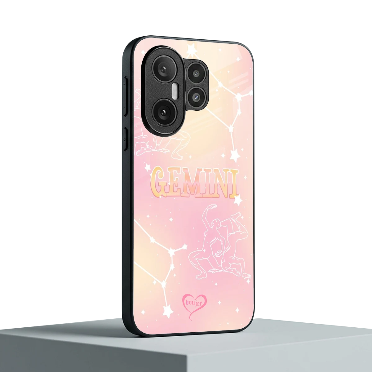 Gemini Aura vivo x200 fe mobile cover | shockproof glass phone case