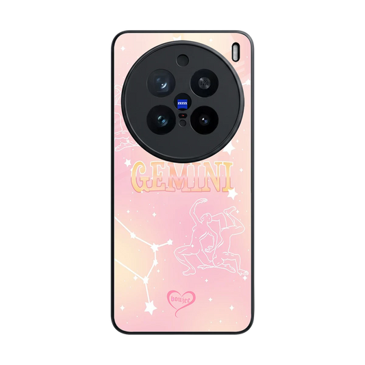 Gemini Aura back phone cover | glass case for vivo x200 pro