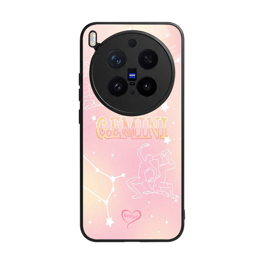 Gemini Aura back phone cover | glass case for vivo x300 pro