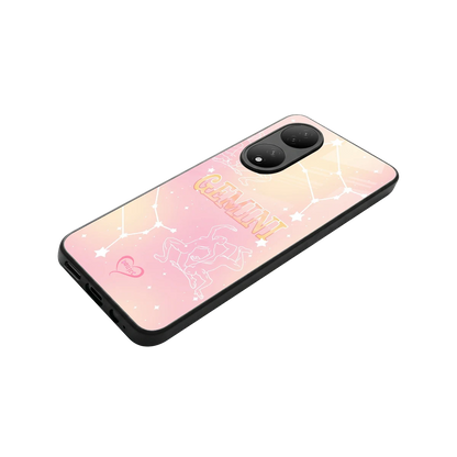 Gemini Aura stylish phone case for Vivo-y100 | glossy glass and slim fit