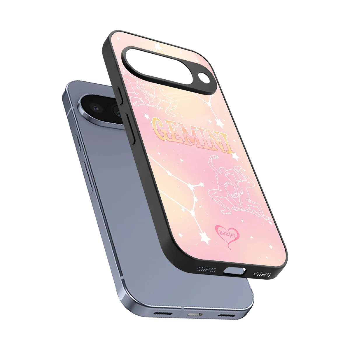 Gemini Aura sleek google pixel 10 cover with tempered glass back and TPU edges