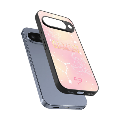 Gemini Aura sleek google pixel 10 cover with tempered glass back and TPU edges