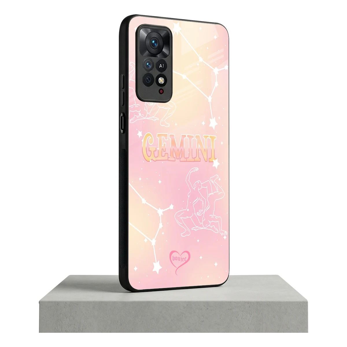 Gemini Aura redmi note 11 pro mobile cover | shockproof glass phone case