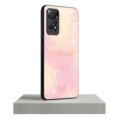 Gemini Aura redmi note 11 pro mobile cover | shockproof glass phone case
