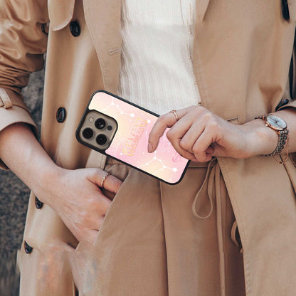 Gemini Aura Phone Case for Iphone 16 | Glass Case