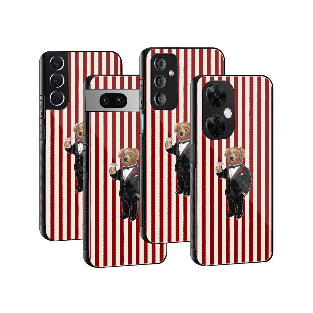 Stylish Glass Back Case for All Smartphones iPhone, Samsung, OnePlus, Pixel, Redmi, Oppo, Vivo, Motorola