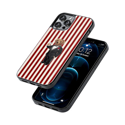 Protective Glass Back Phone Case Compatible with iPhone, Samsung, OnePlus, Pixel & More