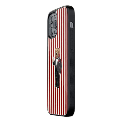 Trendy Glass Back Mobile Case for iPhone, Samsung, Redmi, OnePlus, Google Pixel, Motorola