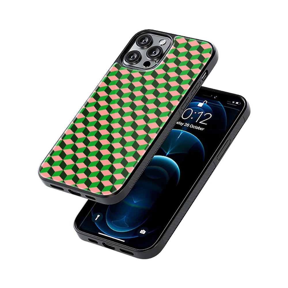 Protective Glass Back Phone Case Compatible with iPhone, Samsung, OnePlus, Pixel & More