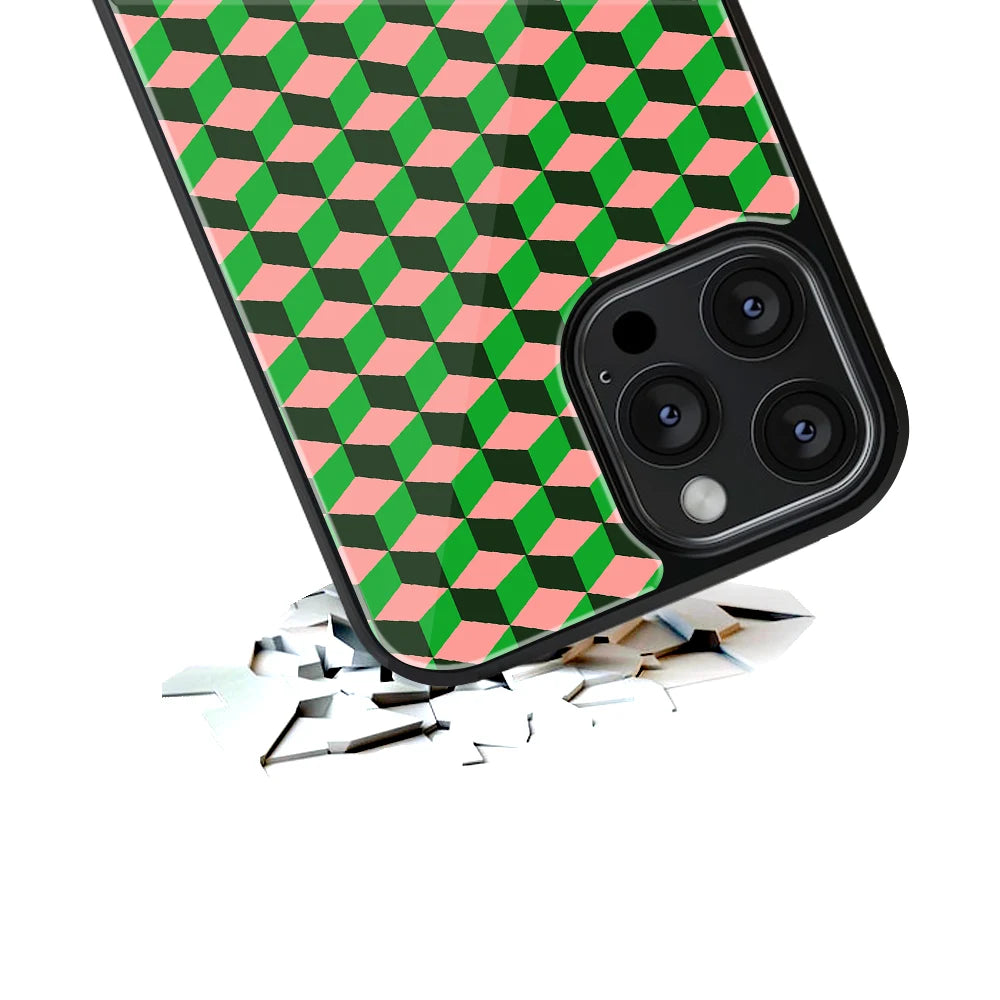 Durable Glass Back Mobile Case for iPhone, Samsung, OnePlus, Google Pixel, Redmi, Vivo, Oppo