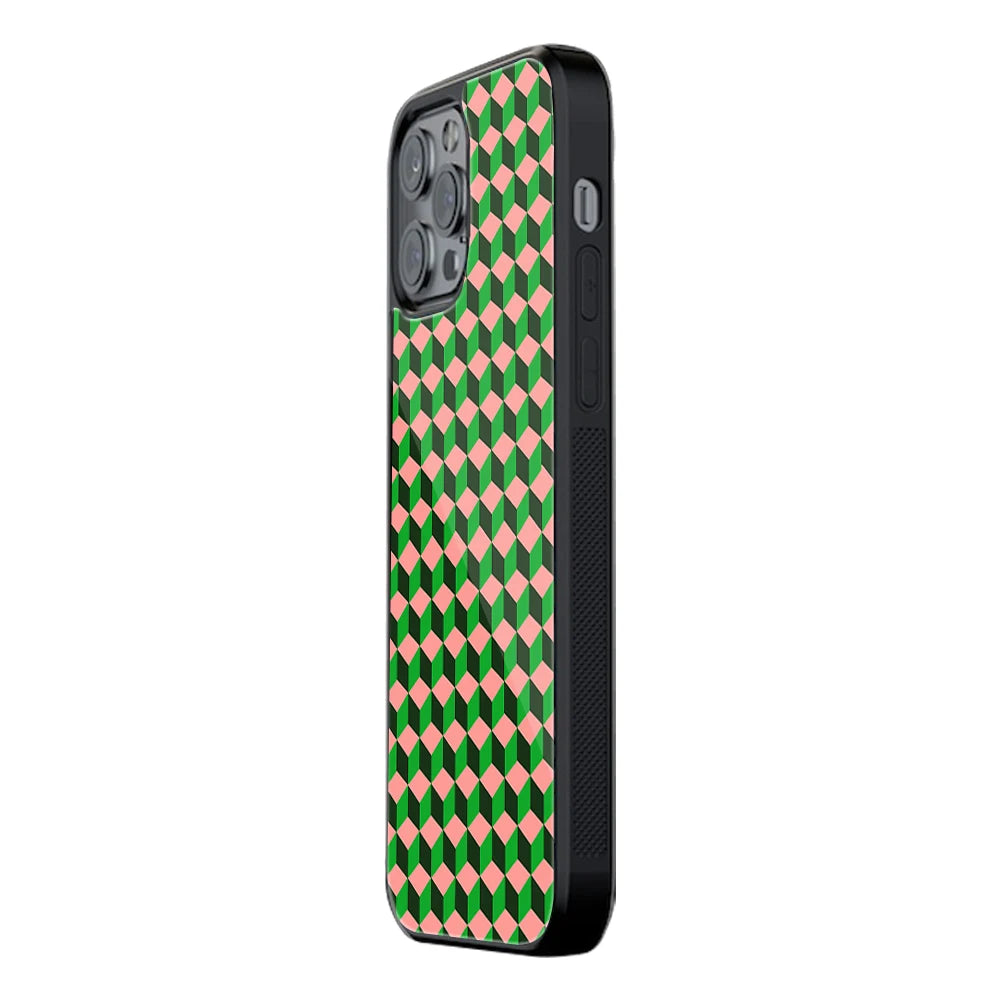 Trendy Glass Back Mobile Case for iPhone, Samsung, Redmi, OnePlus, Google Pixel, Motorola