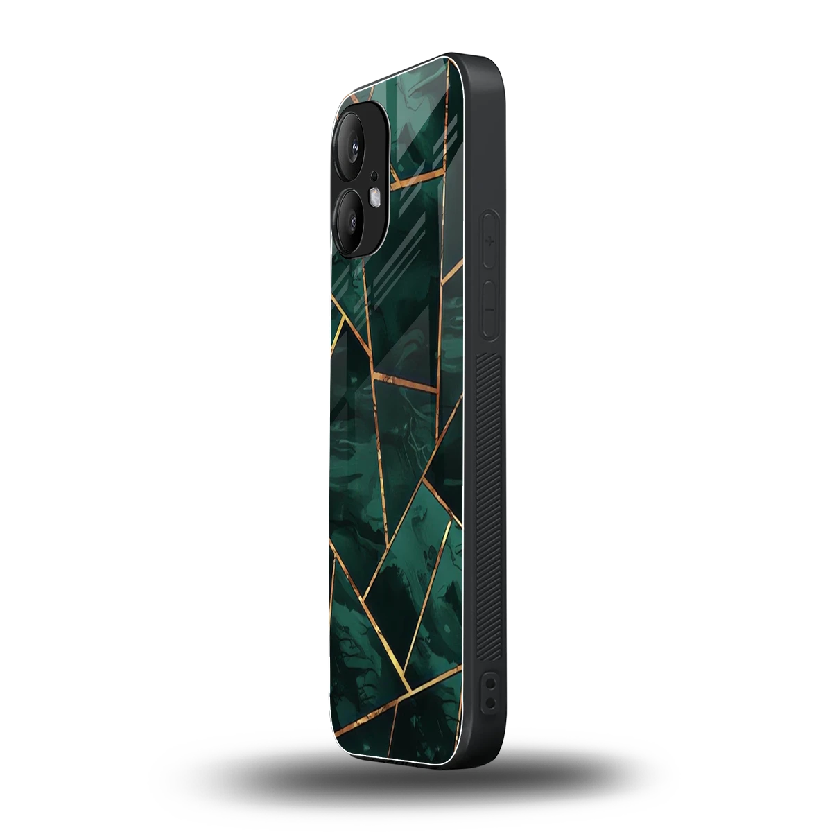 Geometric green nothing phone 2 mobile cover | shockproof glass phone case