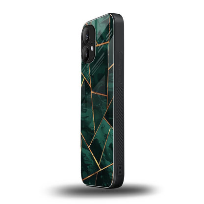 Geometric green nothing phone 2 mobile cover | shockproof glass phone case