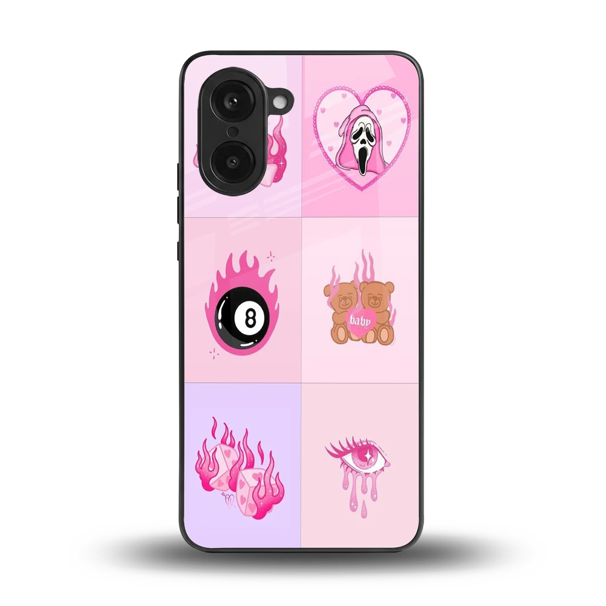Ghostly Adorable back phone cover | glass case for oneplus nord ce5 5g