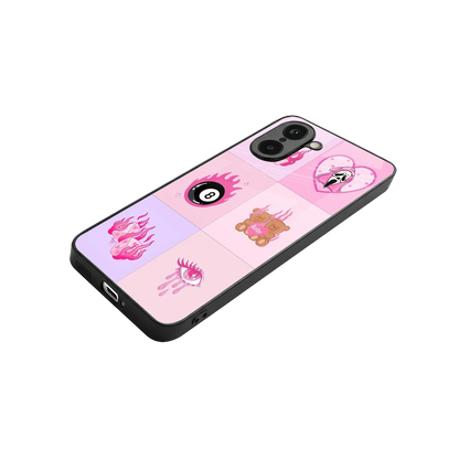 Ghostly Adorable stylish phone case for oneplus nord ce5 5g | glossy glass and slim fit