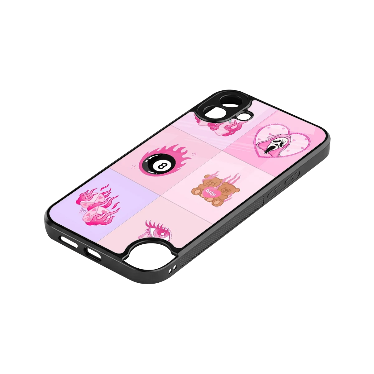Ghostly Adorable stylish phone case for cmf nothing phone 1 | glossy glass and slim fit