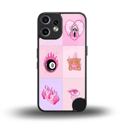 Ghostly Adorable back phone cover | glass case for cmf nothing phone 2 pro