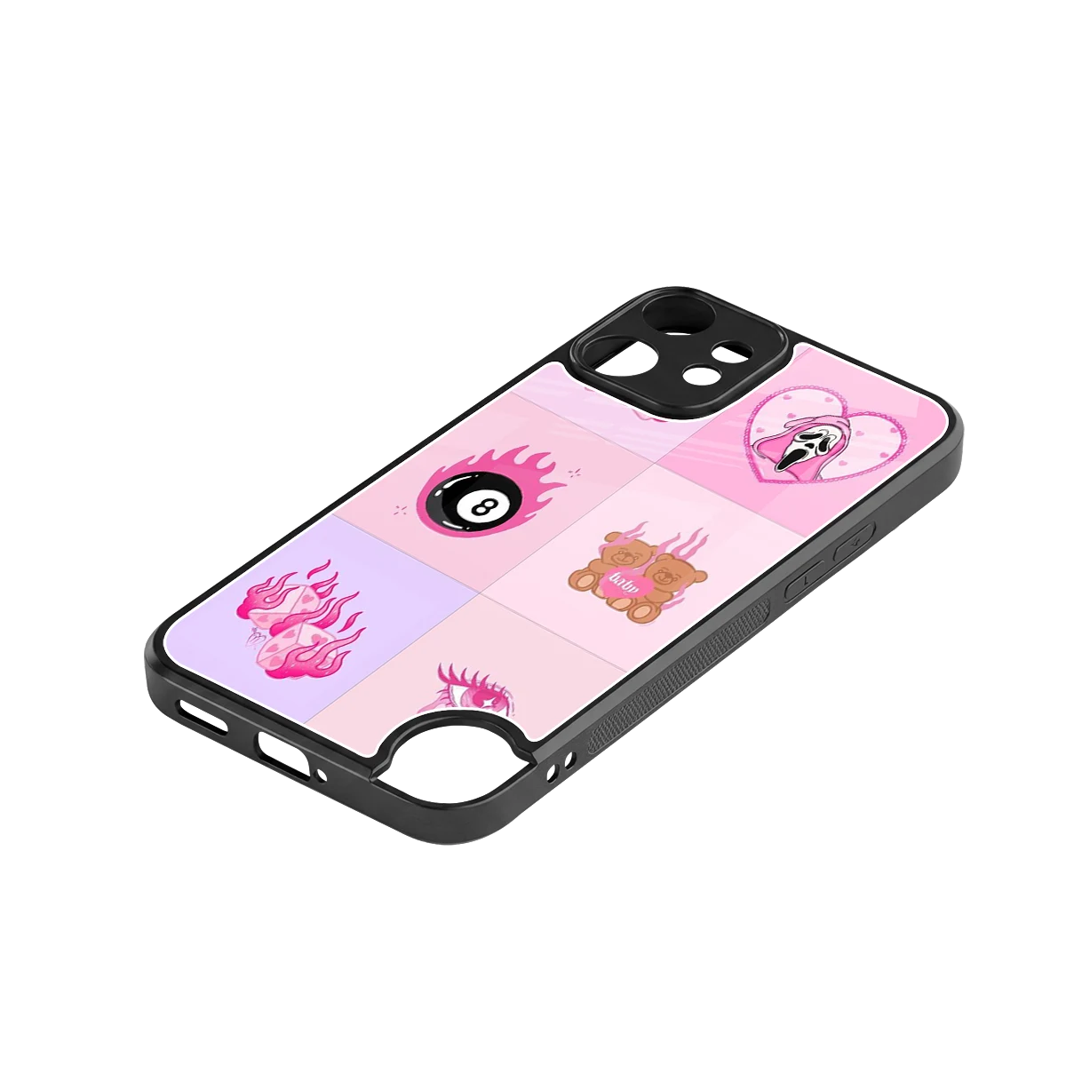 Ghostly Adorable stylish phone case for cmf nothing phone 2 pro | glossy glass and slim fit
