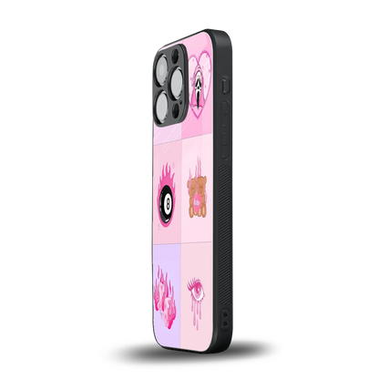 Ghostly Adorable iphone 13 pro mobile cover | shockproof glass phone case