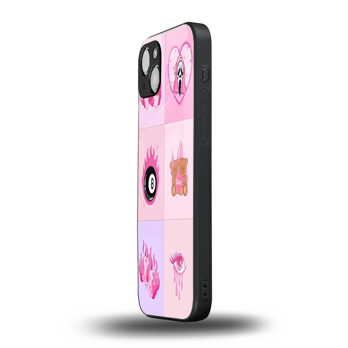 Ghostly Adorable iphone 14 mobile cover | shockproof glass phone case