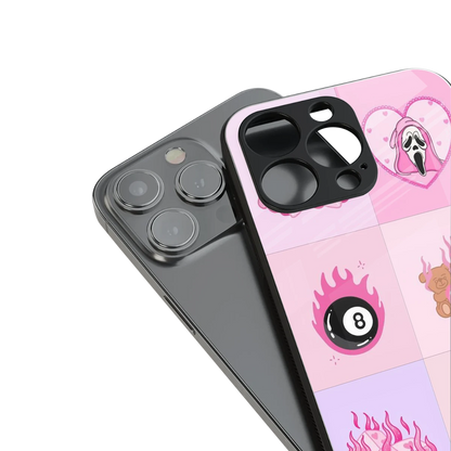 Ghostly Adorable stylish phone case for iphone 7 | glossy glass and slim fit