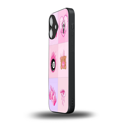 Ghostly Adorable Phone Case for Iphone 16 | Glass Case