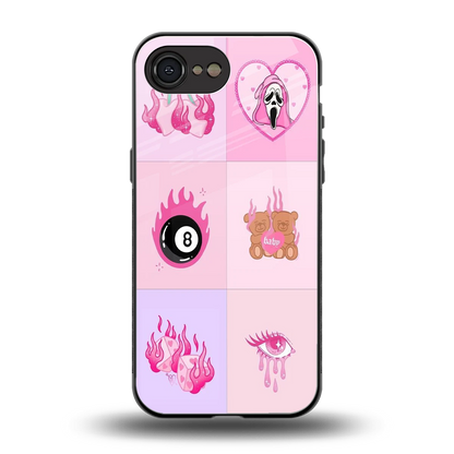 Ghostly Adorable back phone cover | glass case for iphone 17e