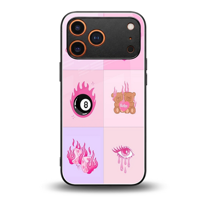 Ghostly Adorable back phone cover | glass case for iphone 17 pro max