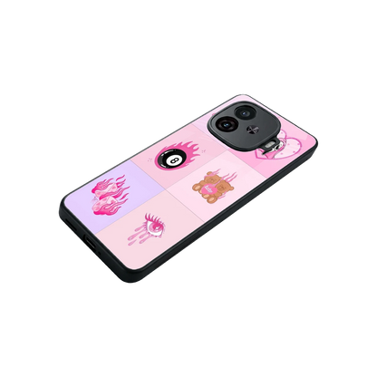 Ghostly Adorable stylish phone case for iqoo neo 10r 5g | glossy glass and slim fit