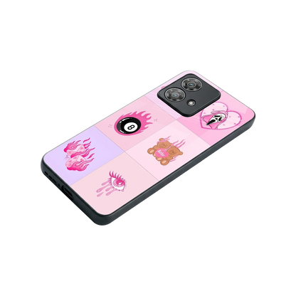 Ghostly Adorable stylish phone case for motorola edge 40 neo 5g | glossy glass and slim fit