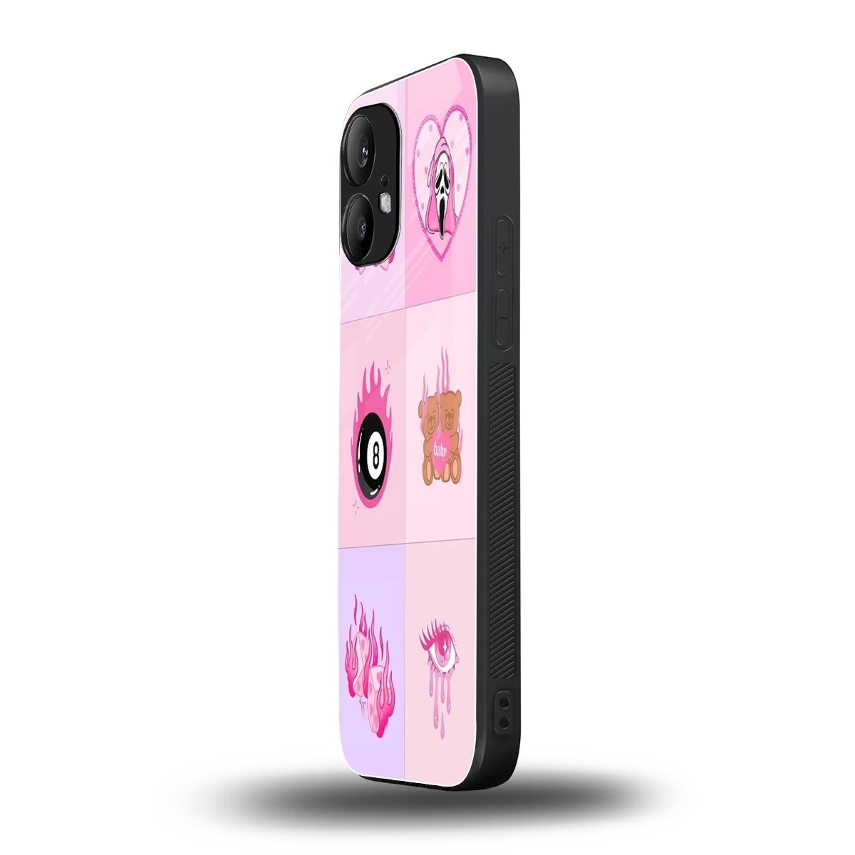 Ghostly Adorable nothing phone 2 mobile cover | shockproof glass phone case