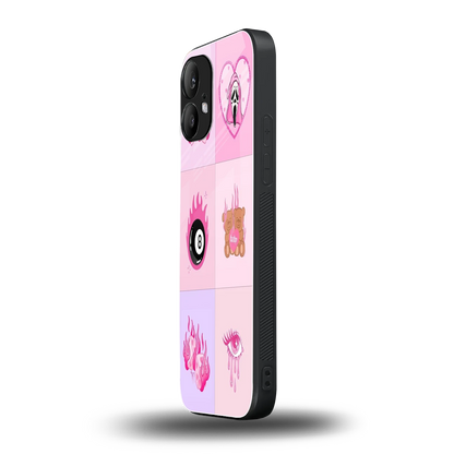 Ghostly Adorable nothing phone 2 mobile cover | shockproof glass phone case