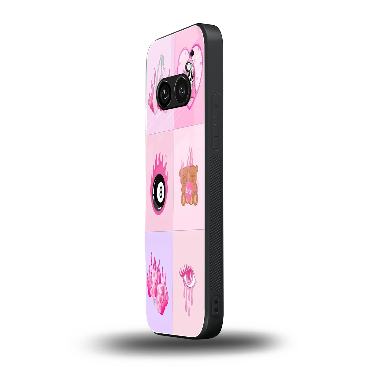 Ghostly Adorable nothing phone 2a plus mobile cover | shockproof glass phone case