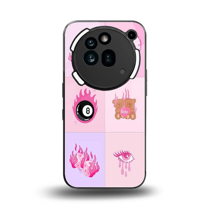 Ghostly Adorable back phone cover | glass case for nothing phone 3a pro