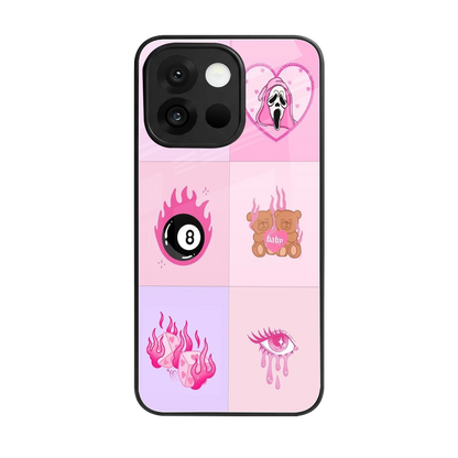 Ghostly Adorable back phone cover | glass case for oneplus 13s