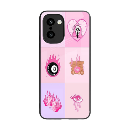 Ghostly Adorable back phone cover | glass case for oneplus 15r